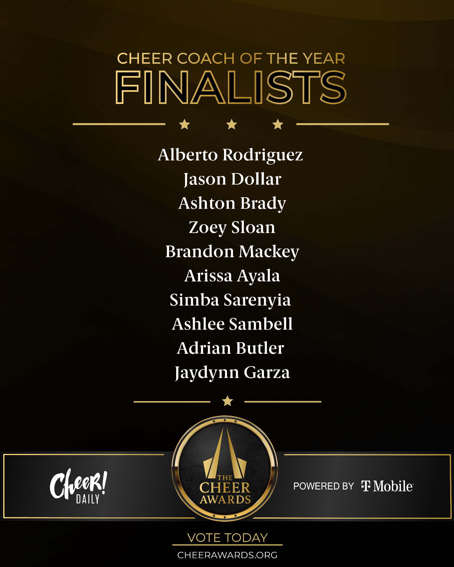 Cheer Coach of the Year finalists