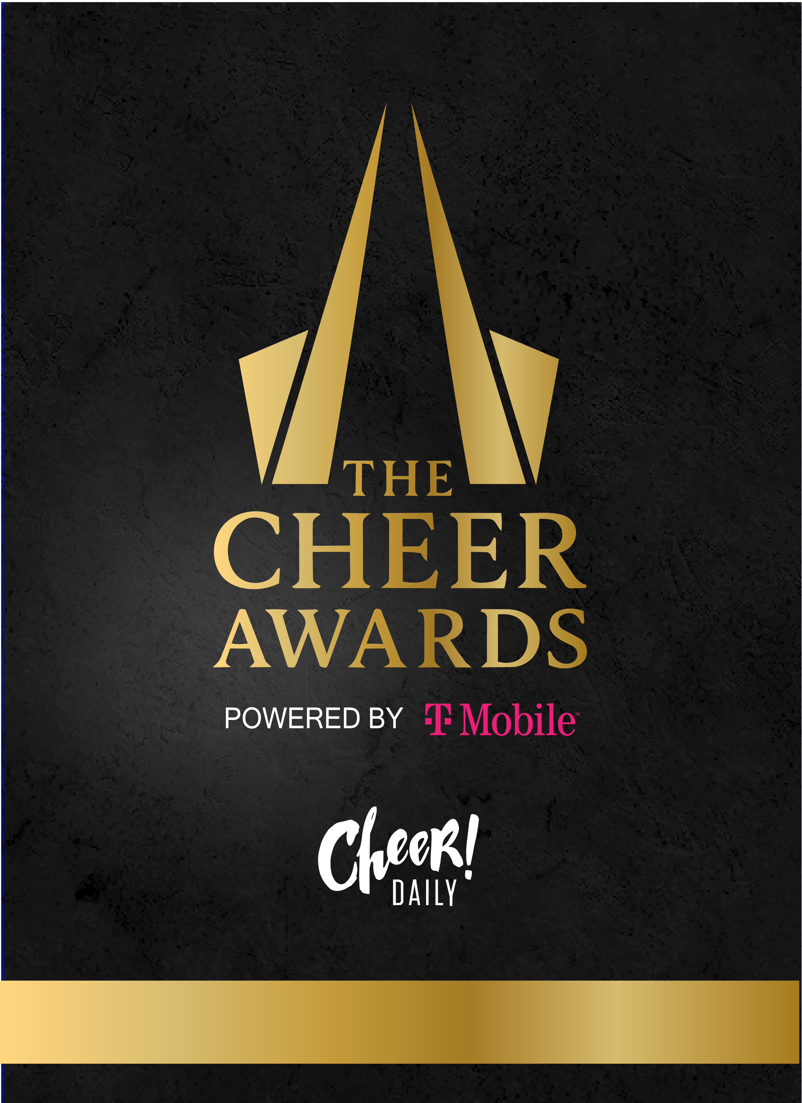 The Cheer Awards title page graphic