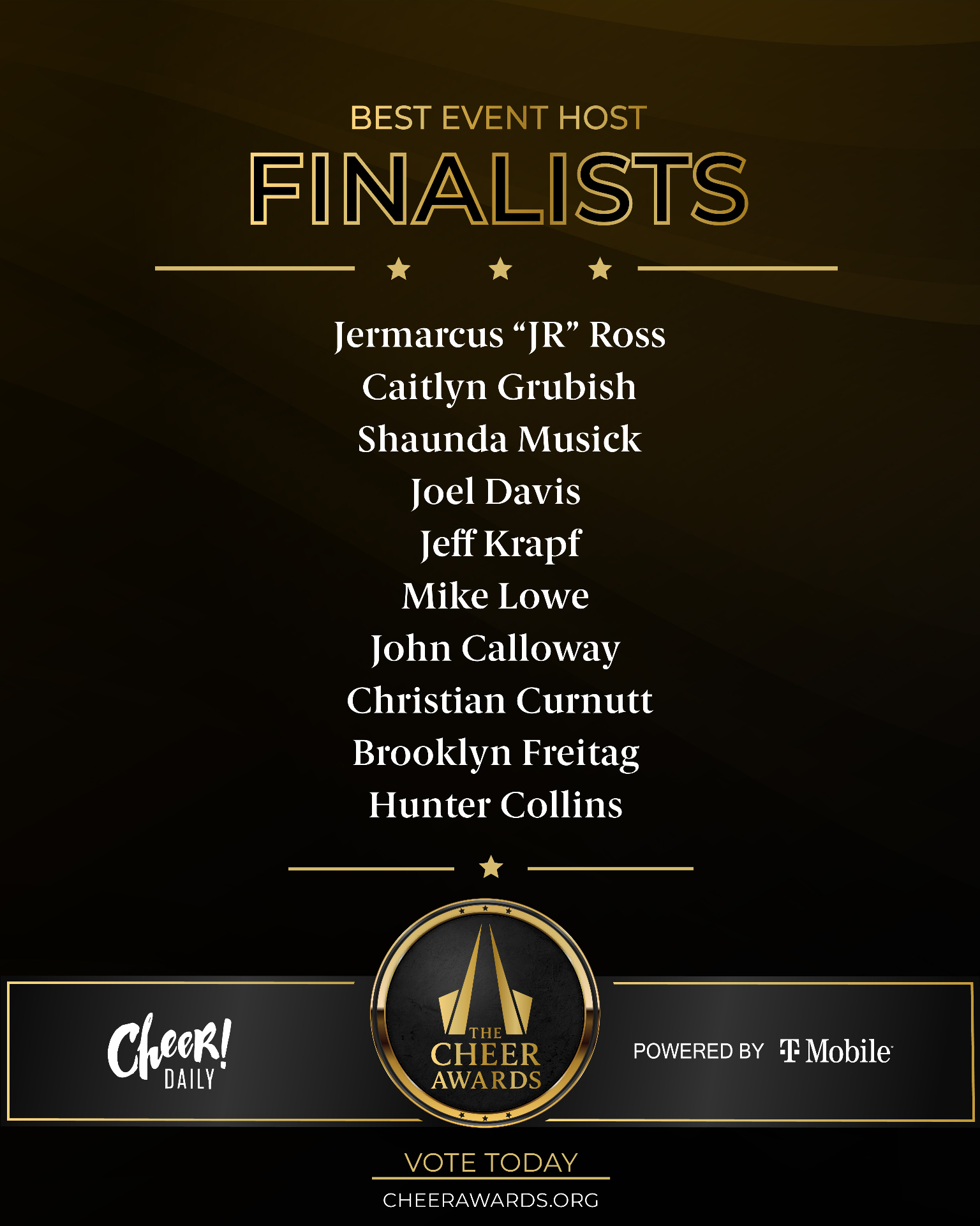 Best Event Host finalists