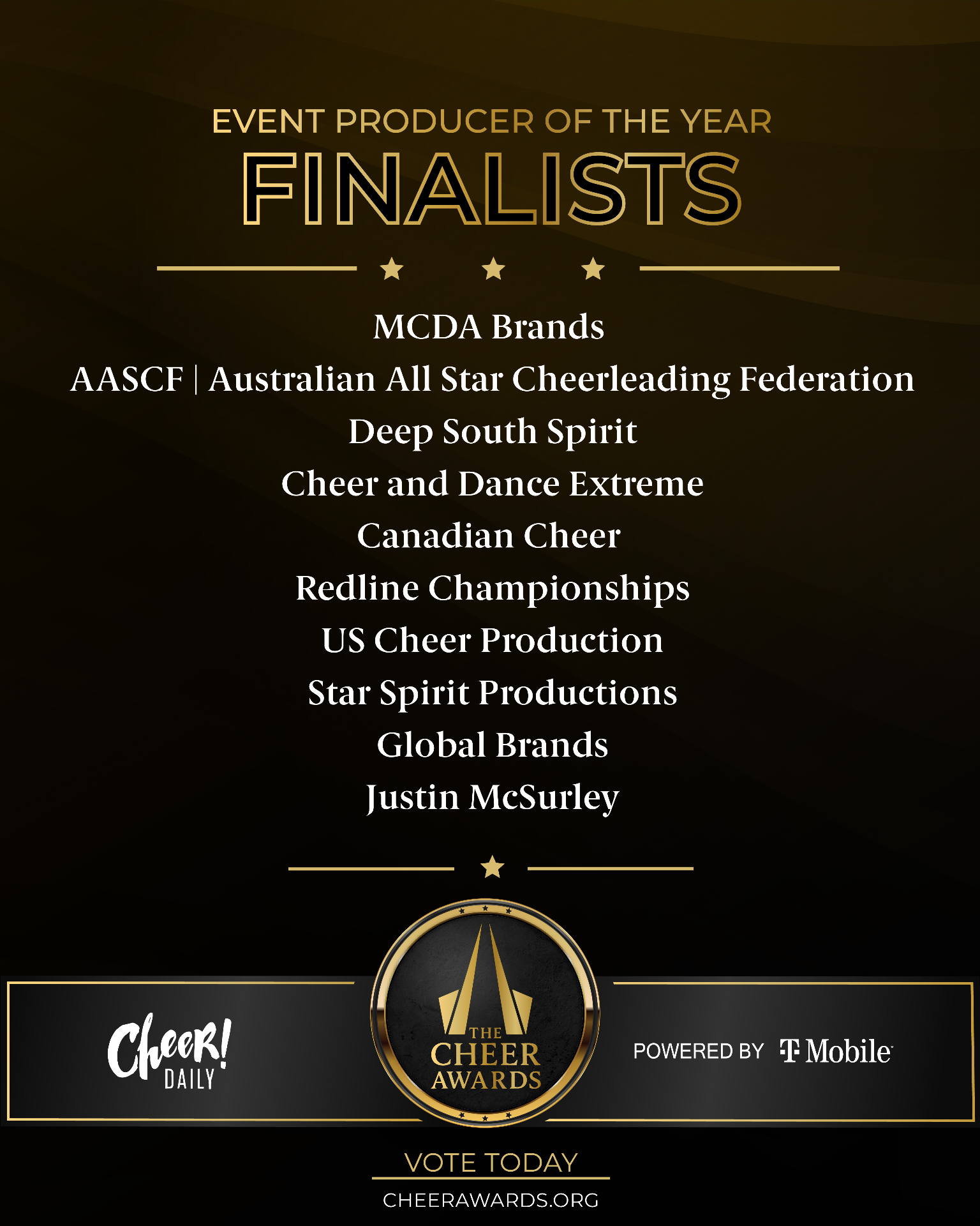 Event Producer of the Year finalists