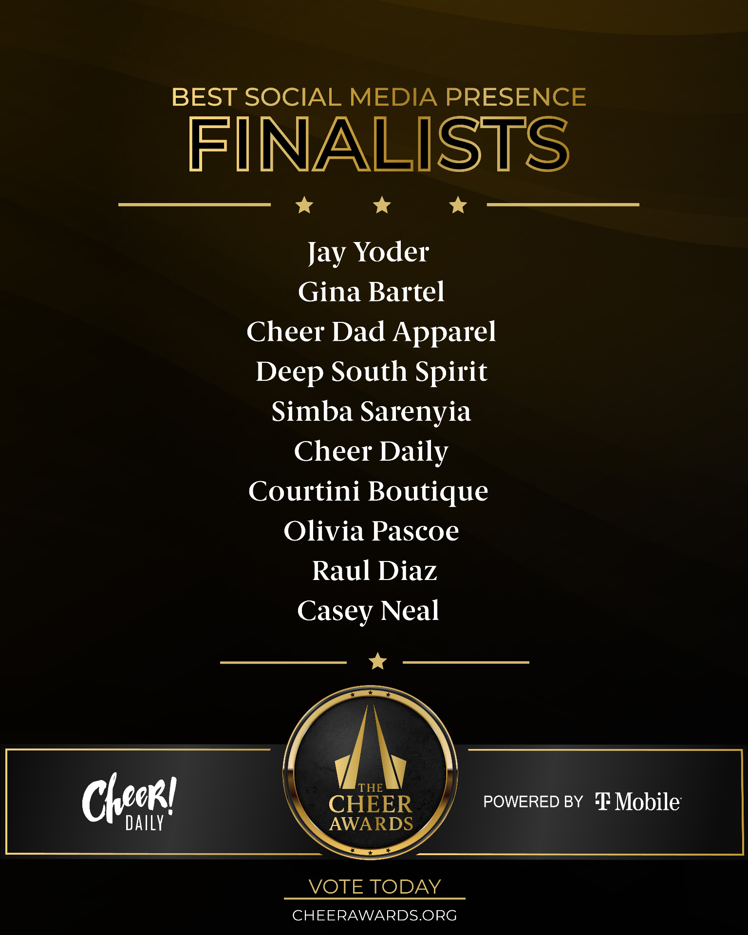 Best Social Media Presence finalists