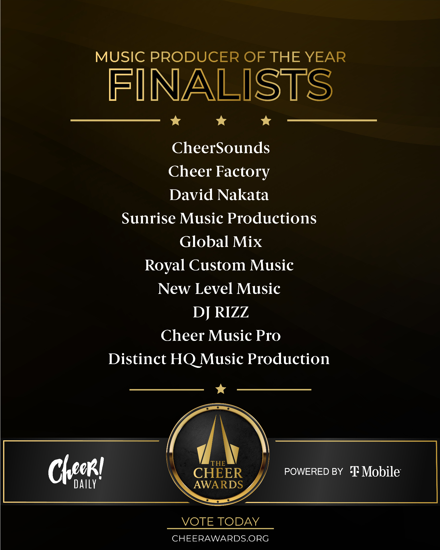 Music Producer of the Year finalists