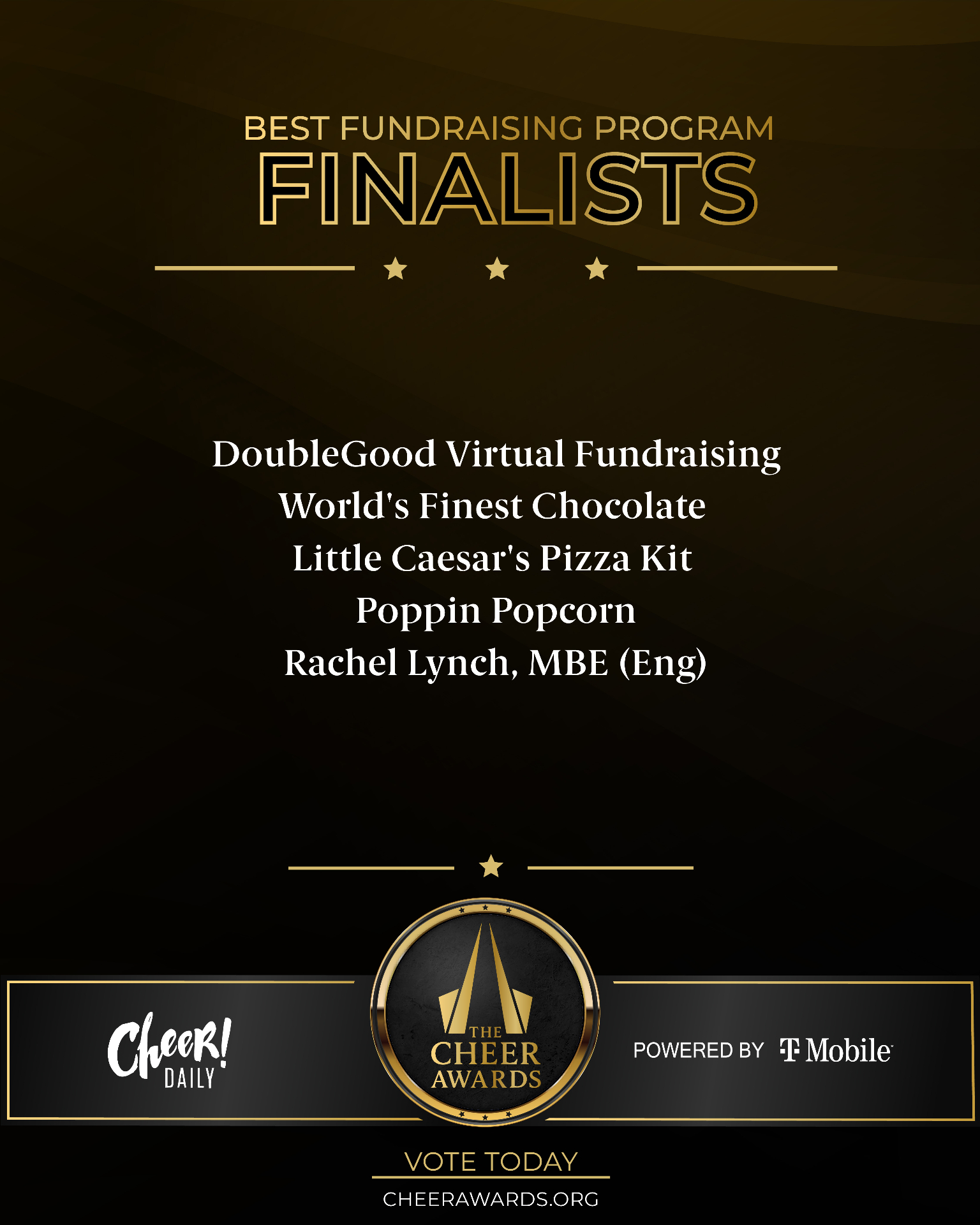 Best Fundraising Program finalists